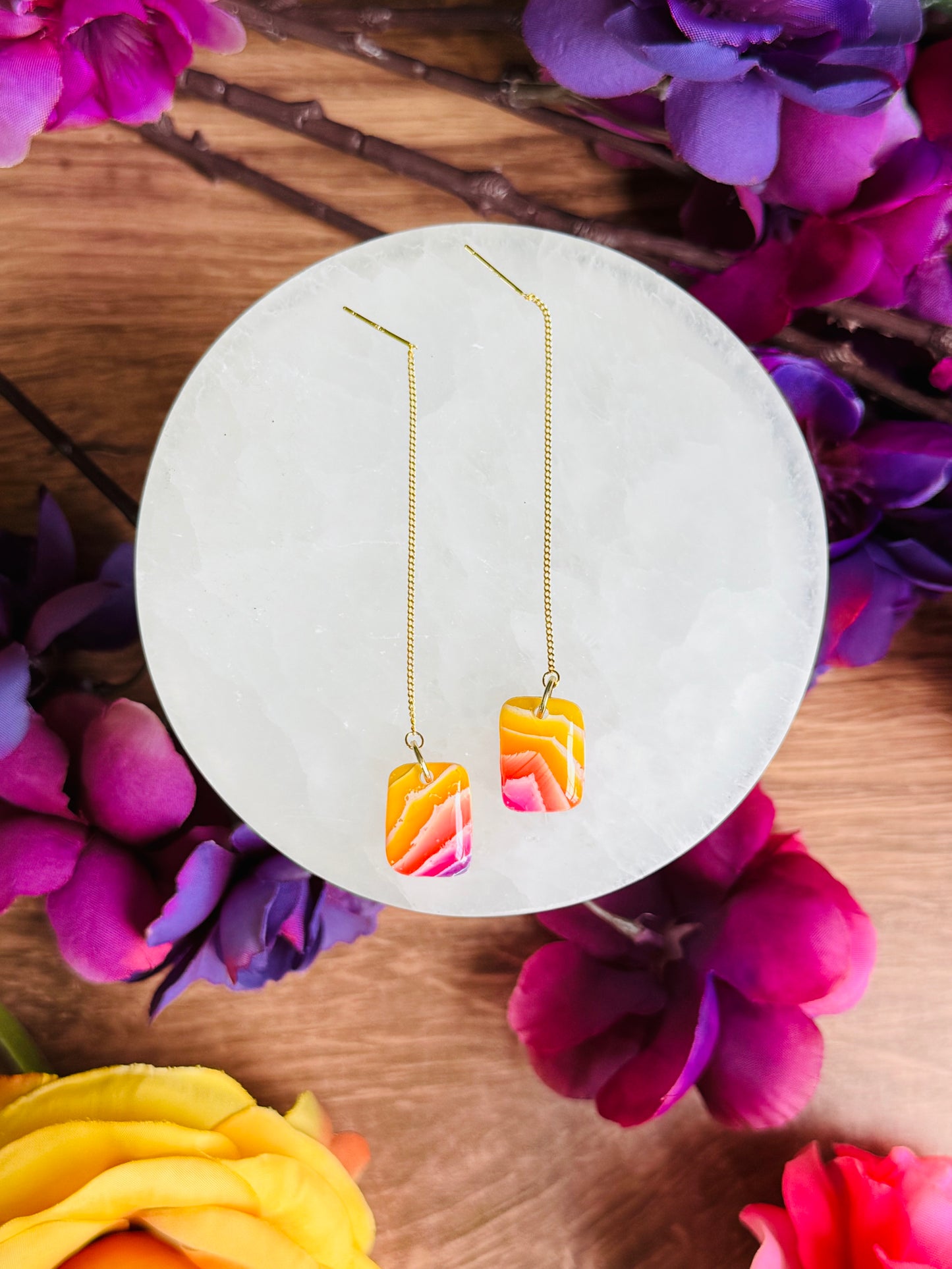 Sunset Vibes - Small Pebble Threaders