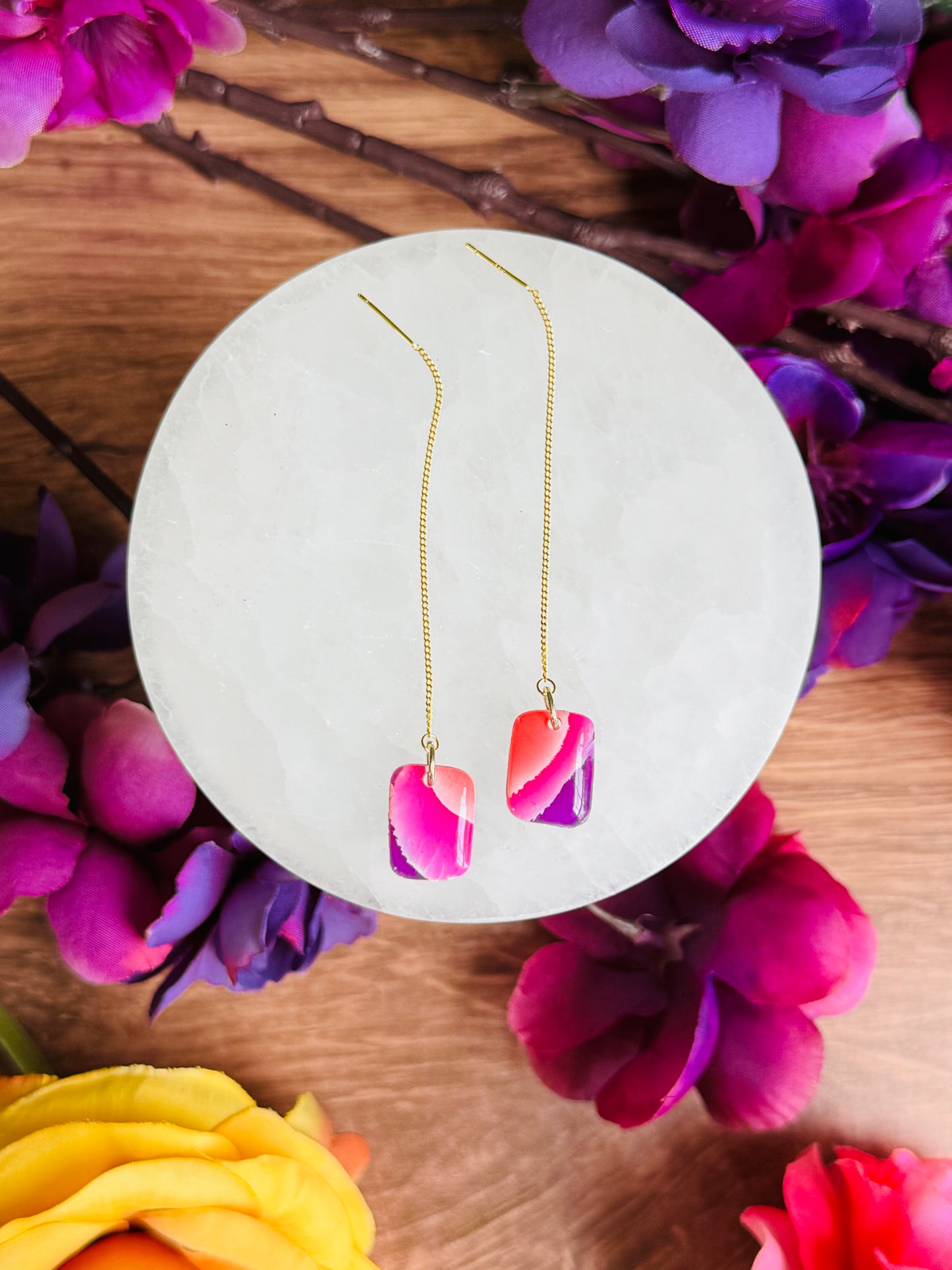 Sunset Vibes - Small Pebble Threaders