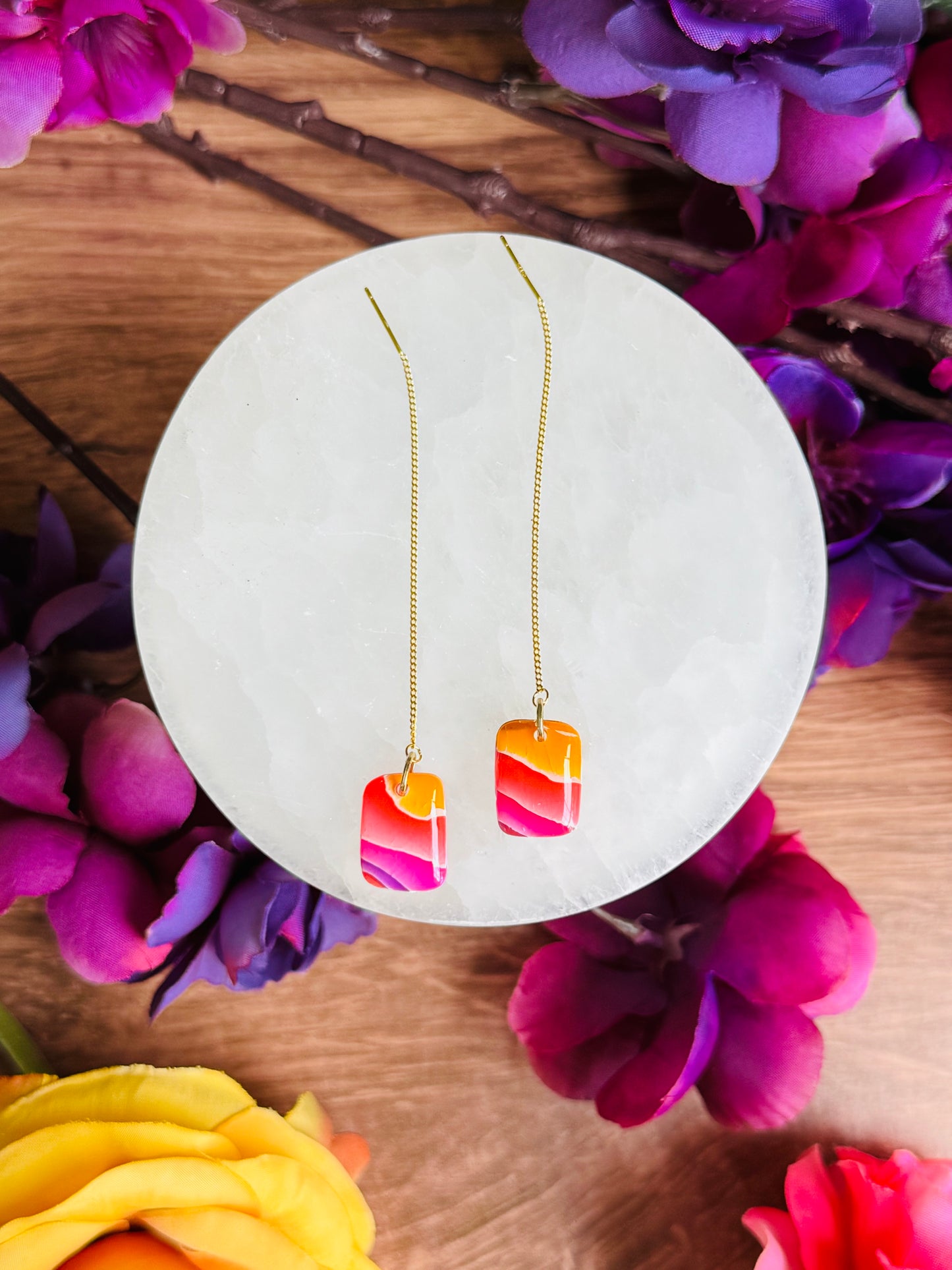 Sunset Vibes - Small Pebble Threaders