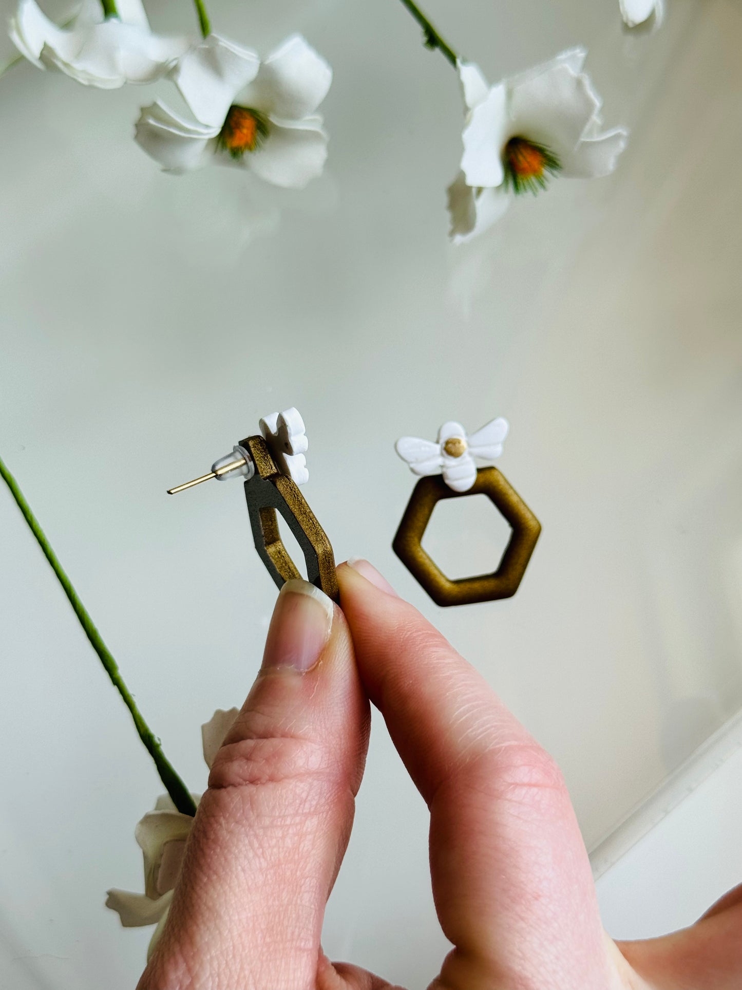 Bees - Bee Earring Jackets