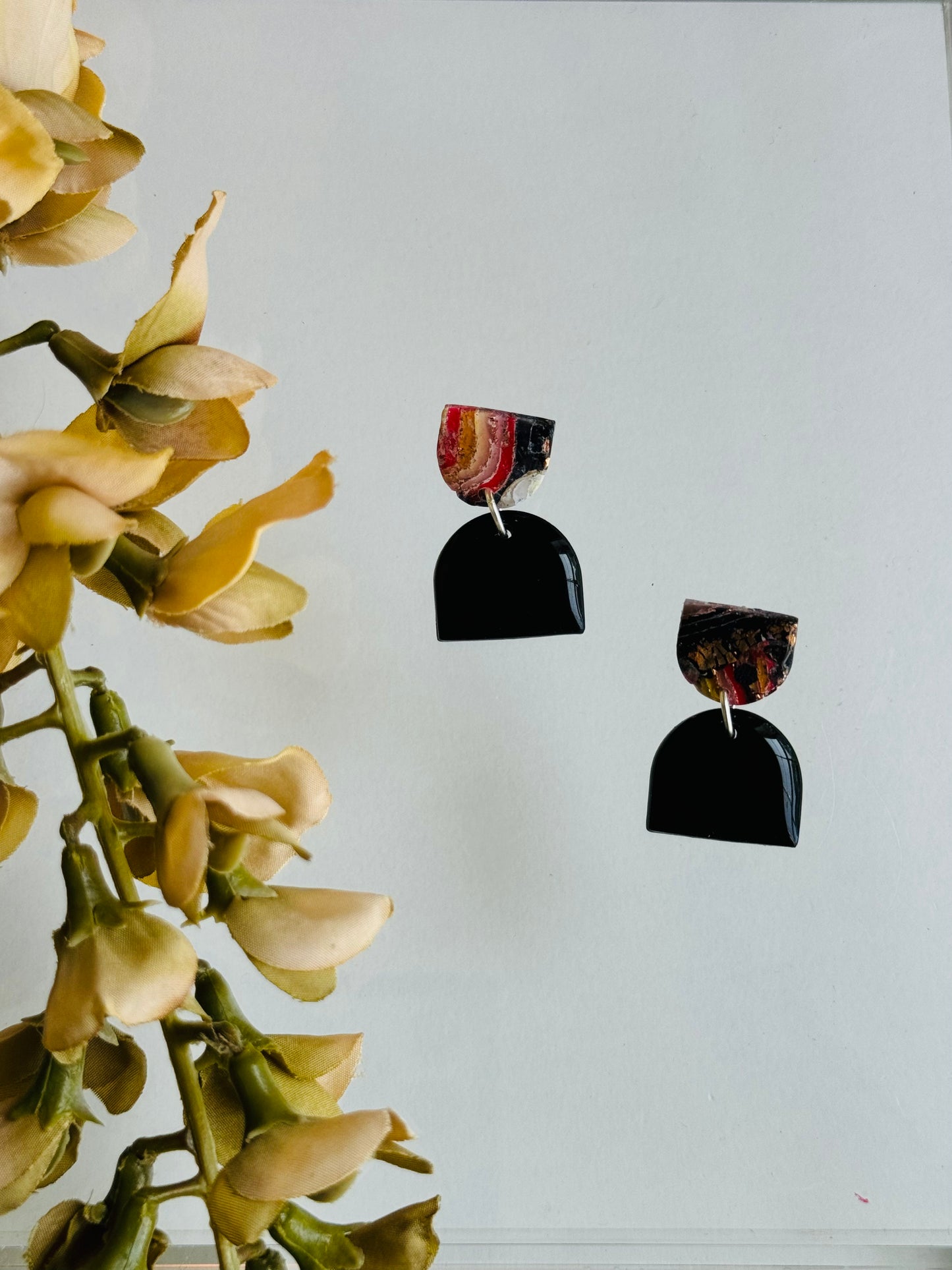 Fire Agate - Arch Duo