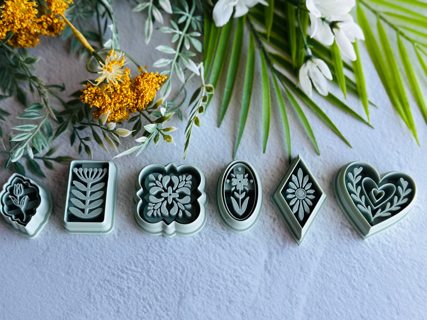 Folk Floral Imprints