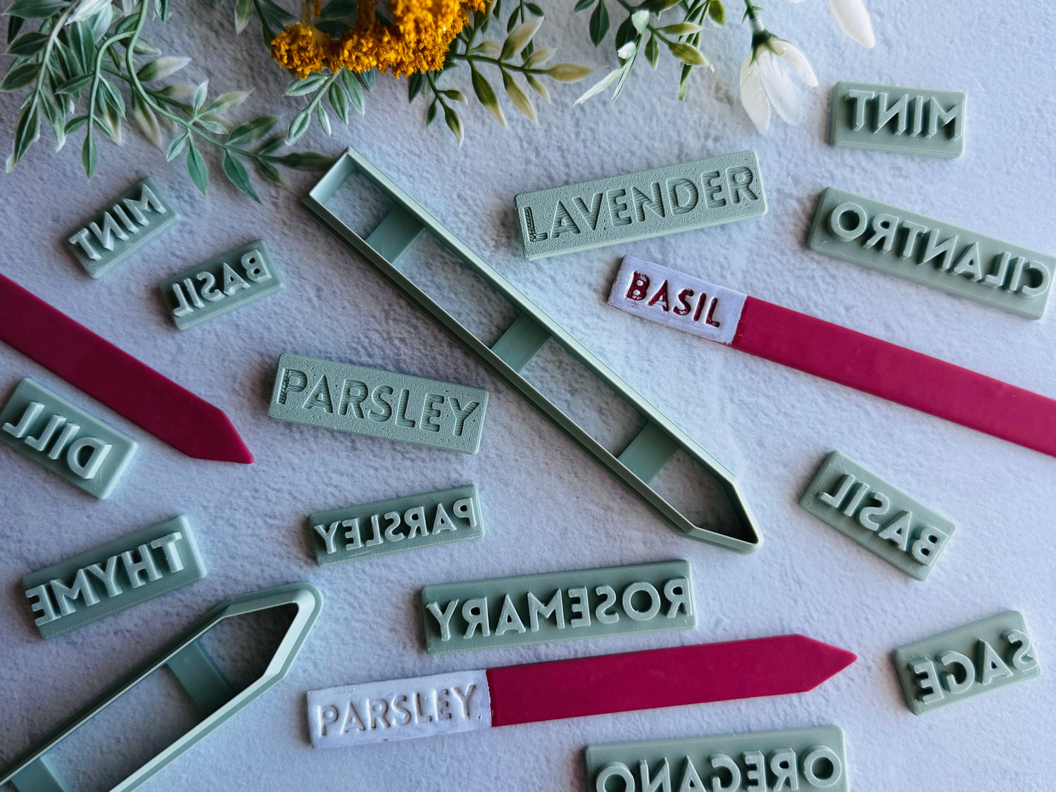 Garden Marker & Stamps