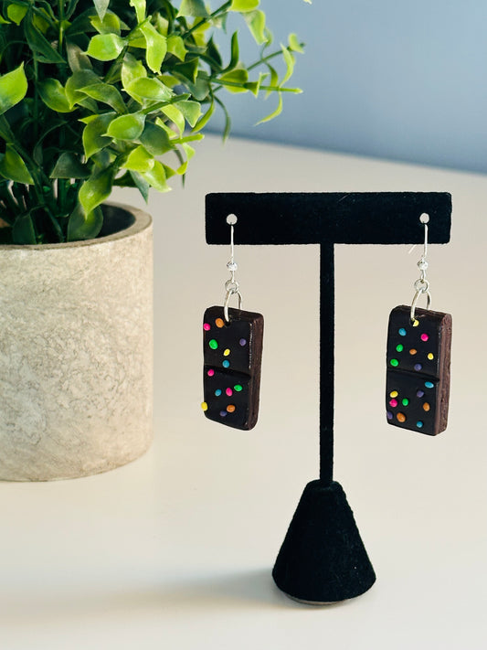 Cosmic Brownie Earrings