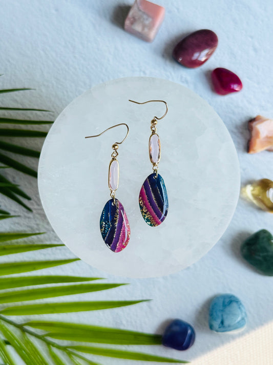 Rainbow Agate - Oblong Pebble & Gem