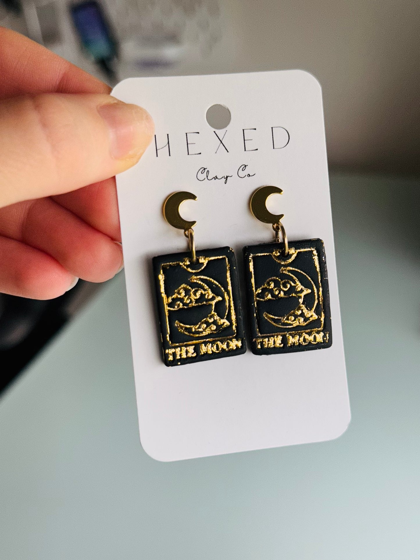 Moon & Sun Tarot Earrings
