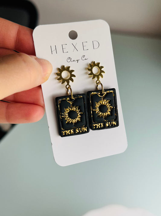 Moon & Sun Tarot Earrings