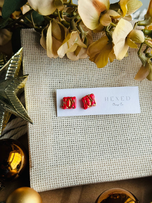 Holiday - "Joy" Studs