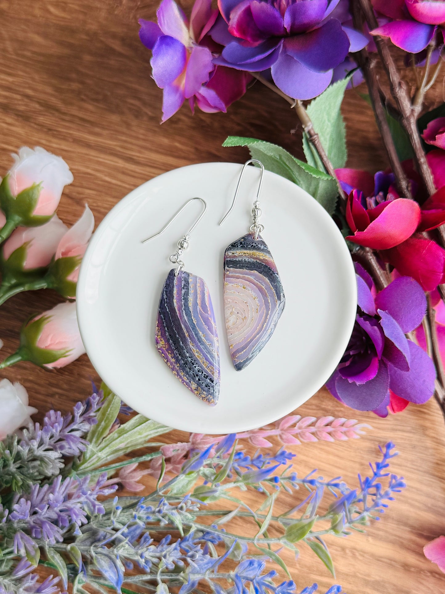 Purple Agate - Large Organic Pebbles