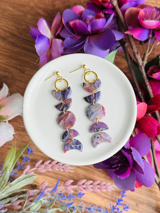 Purple Agate - Mini Moons