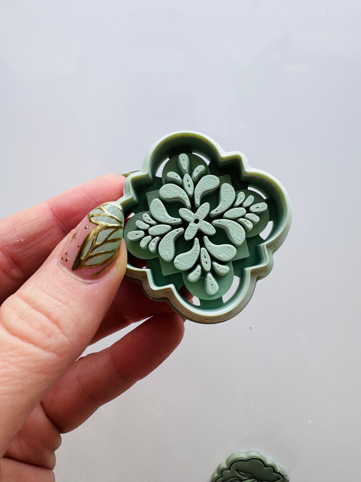 Folk Art Quatrefoil Imprint Cutter