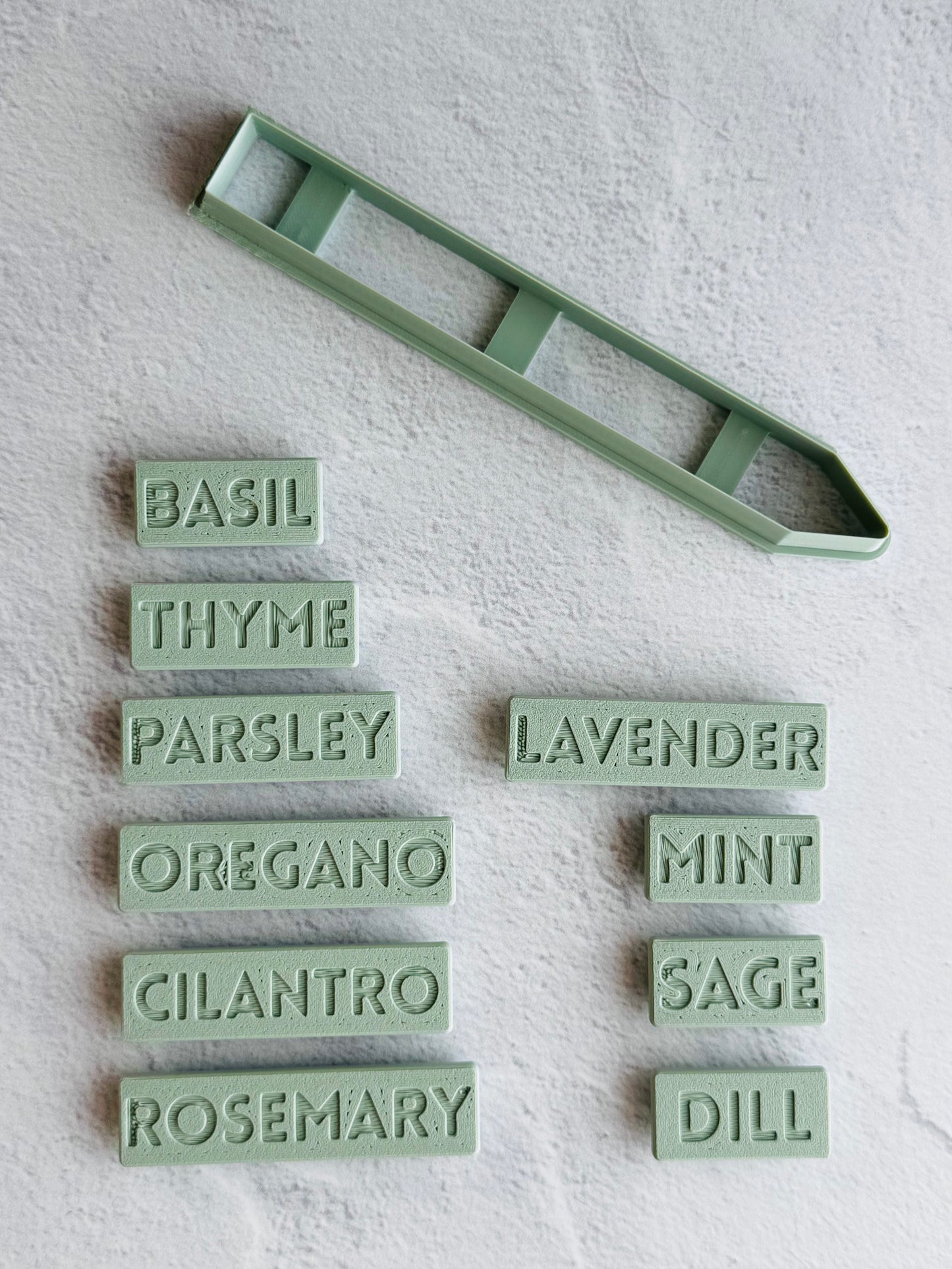 Herb Lettering Stamps