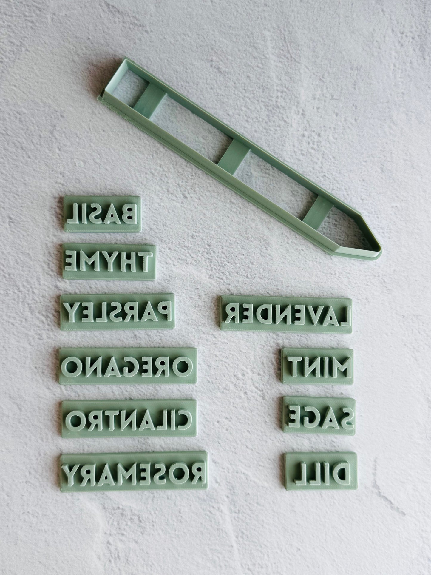 Herb Lettering Stamps