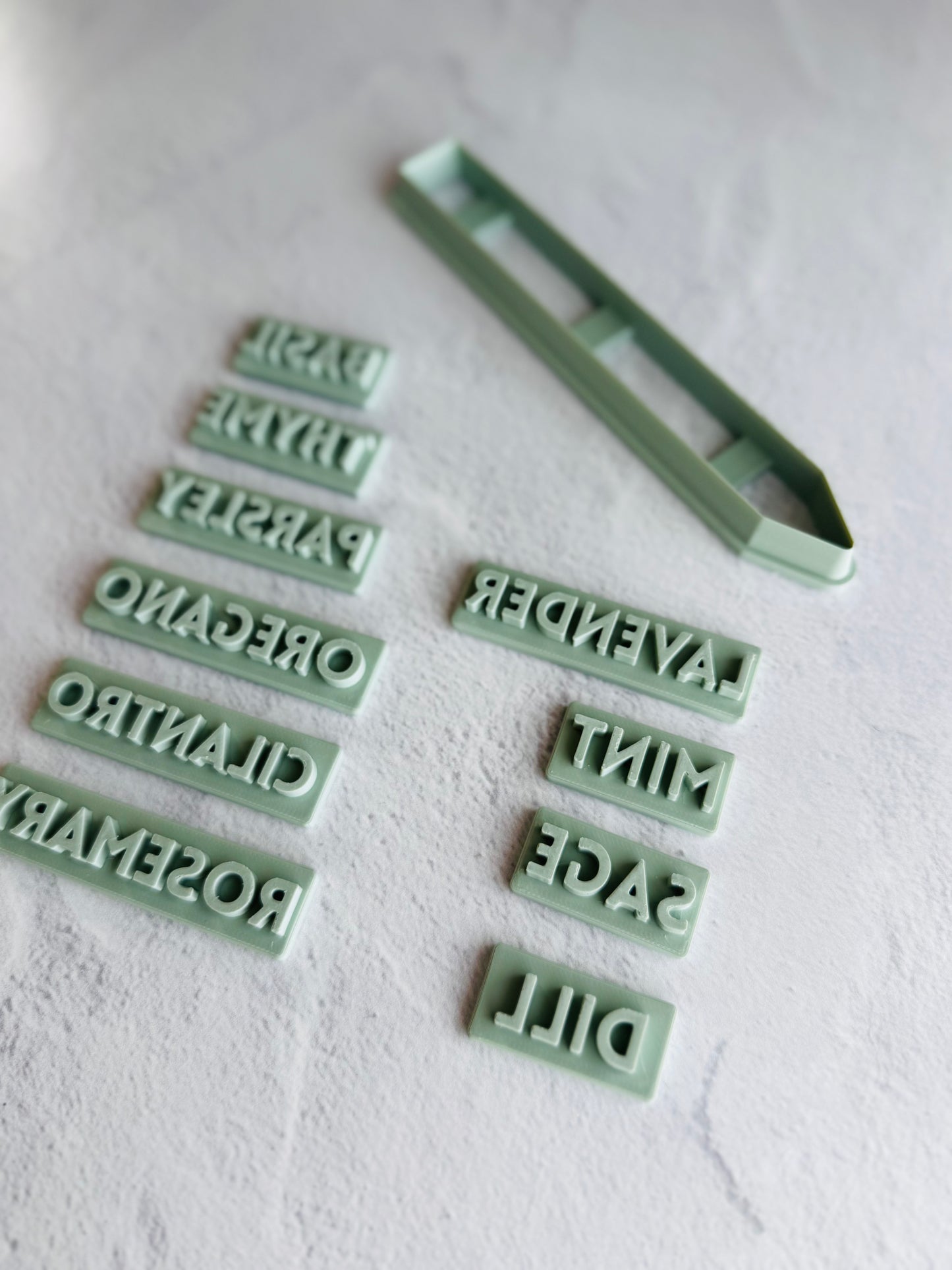 Herb Lettering Stamps