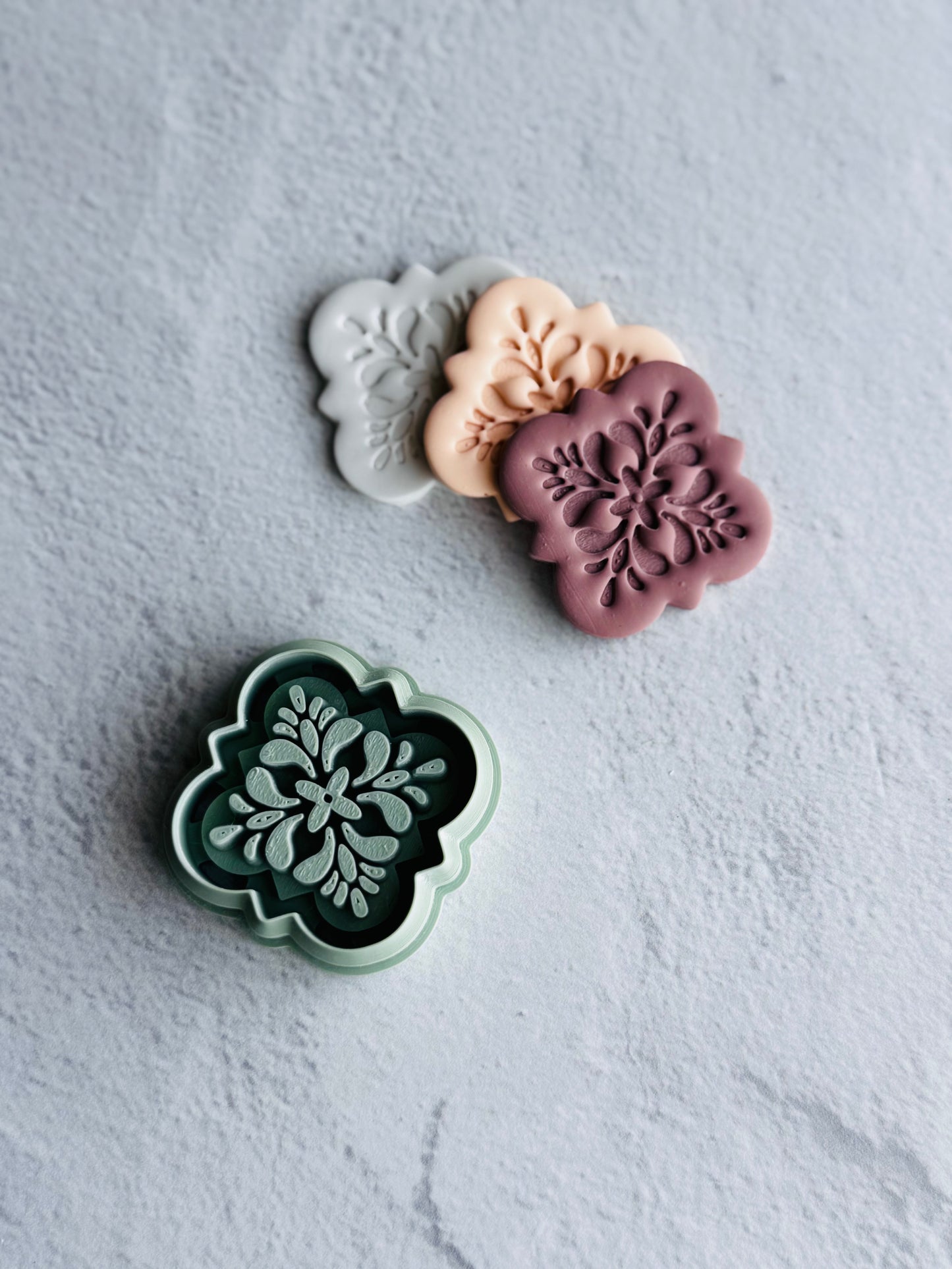Folk Art Quatrefoil Imprint Cutter