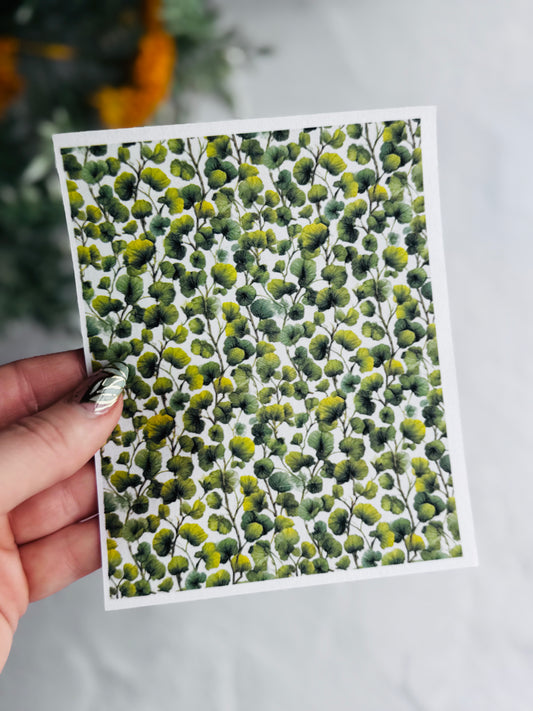 Pressed Clovers 3 Transfer Paper