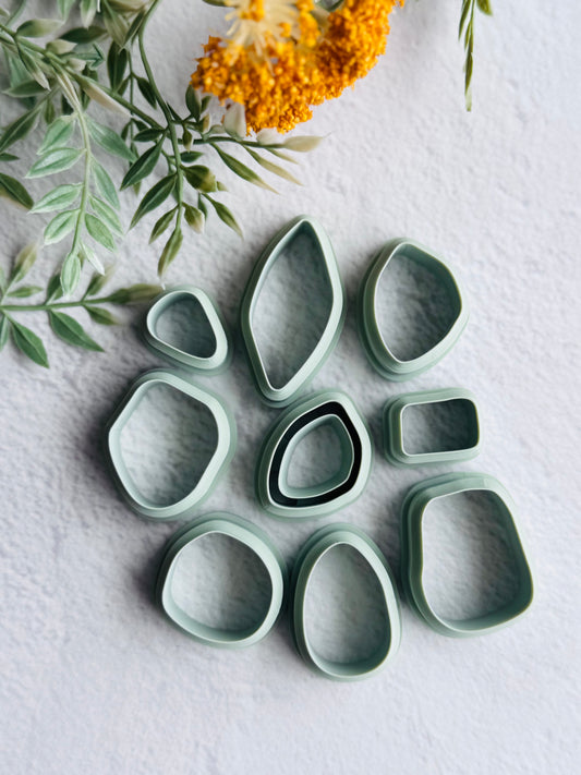 Organic & Pebble Basics Cutters (Individual & Set)