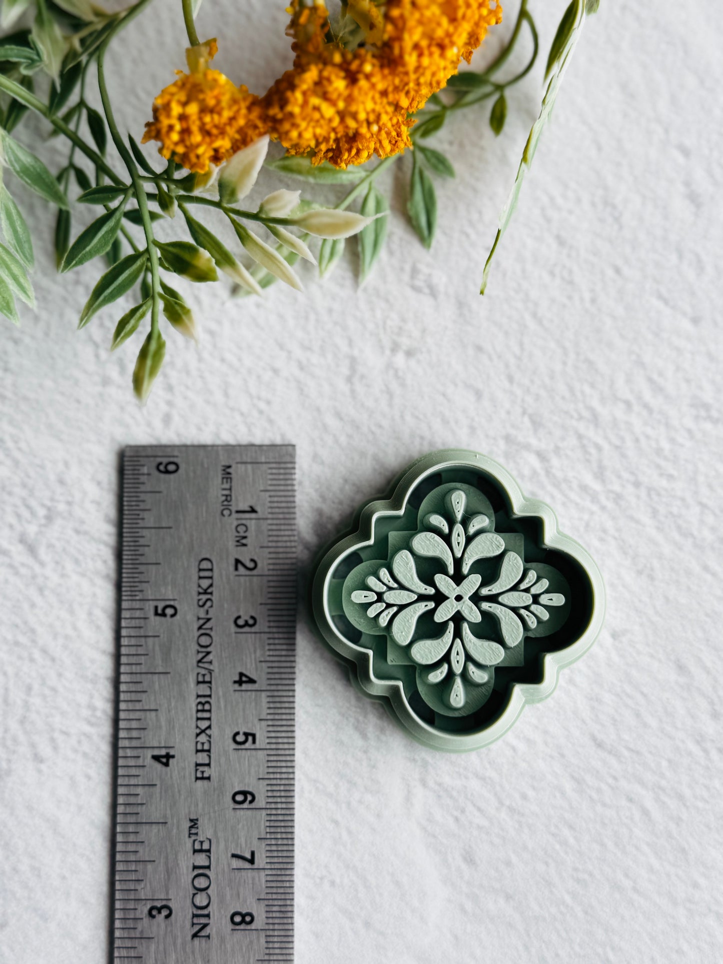 Folk Art Quatrefoil Imprint Cutter