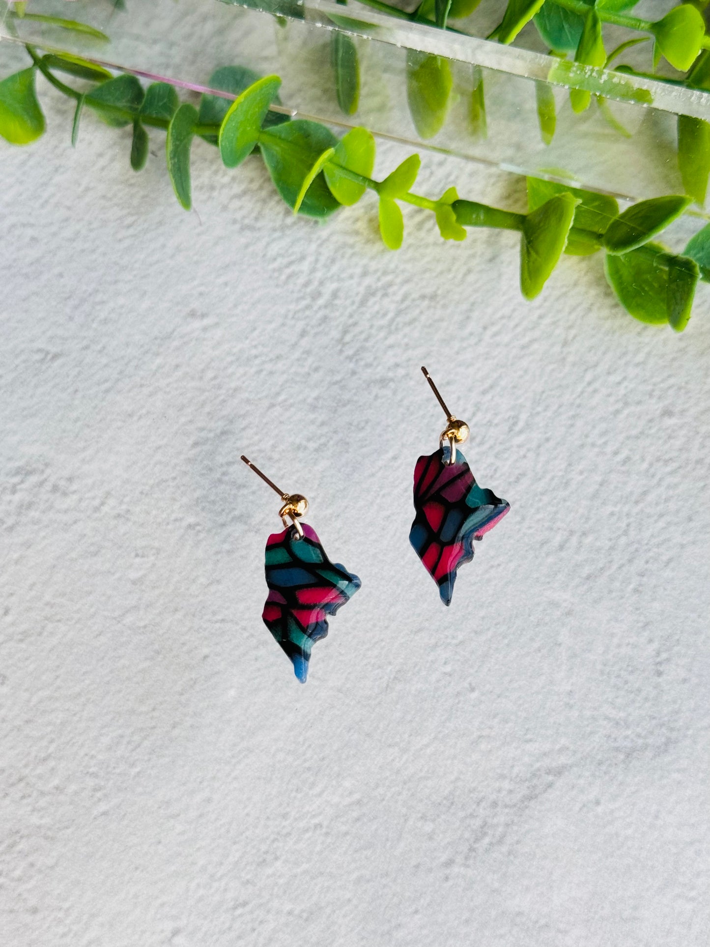 Jewel Stained Glass - Mini Maines