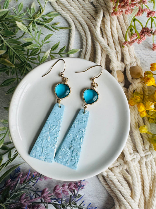 Blue Floral - Peyton & Blue Gem