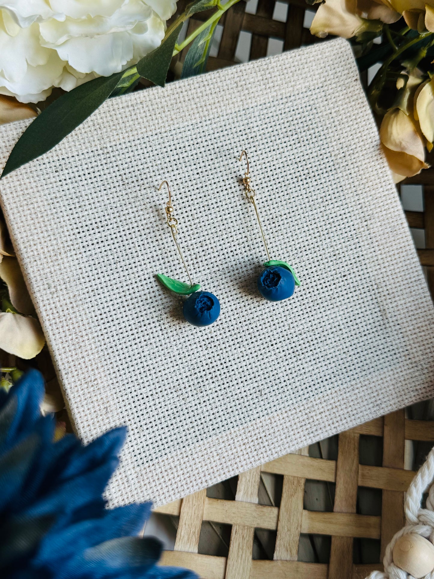 Maine Blueberry - Blueberry Earrings